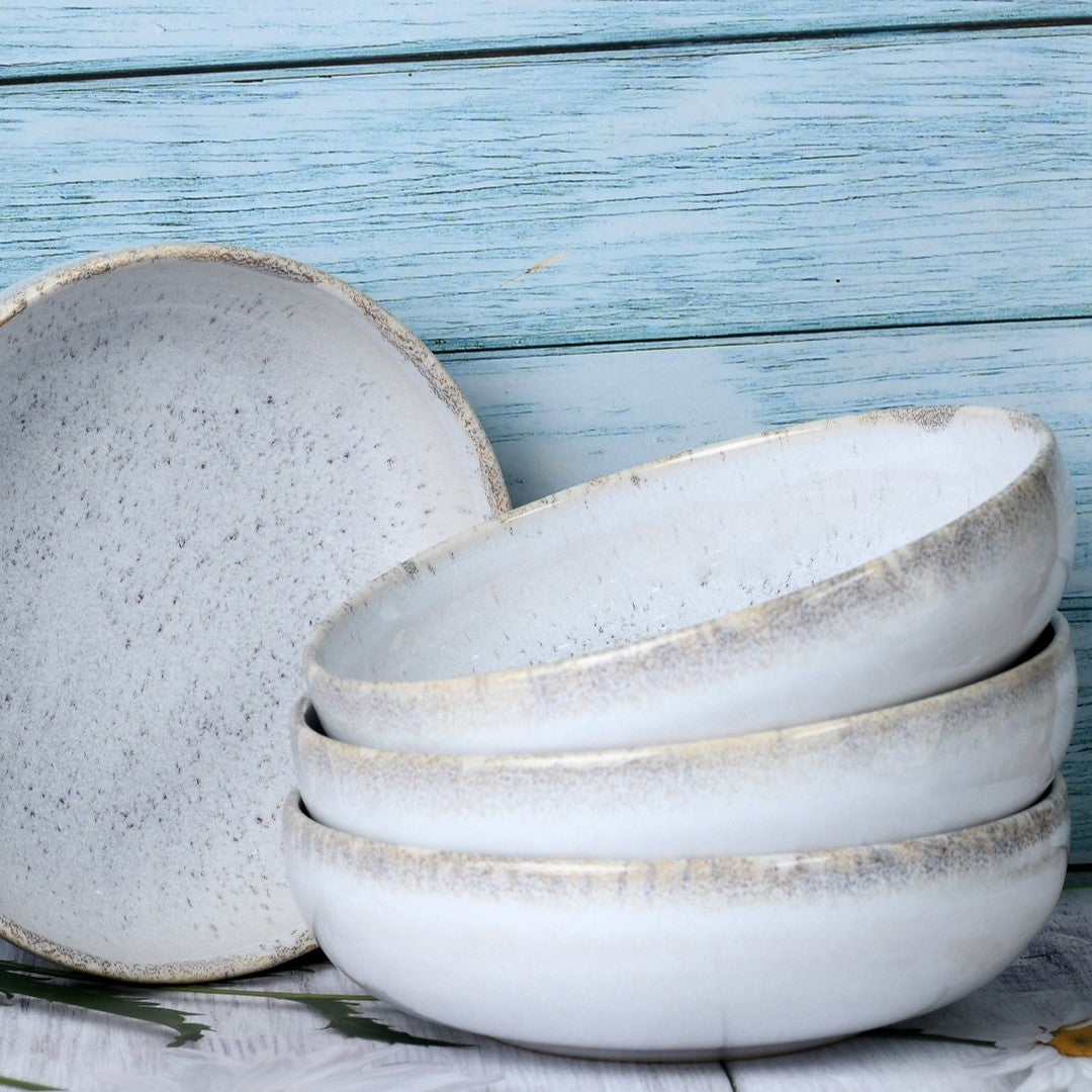 Urban Bowl 16 Cm Set of 4 - Nogal Off White