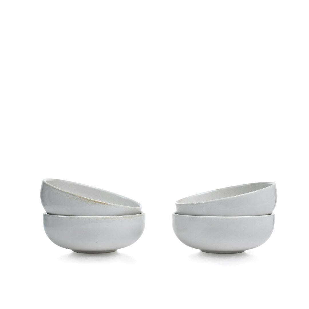 Urban Bowl 12 Cm Set of 4 - Nogal Off White