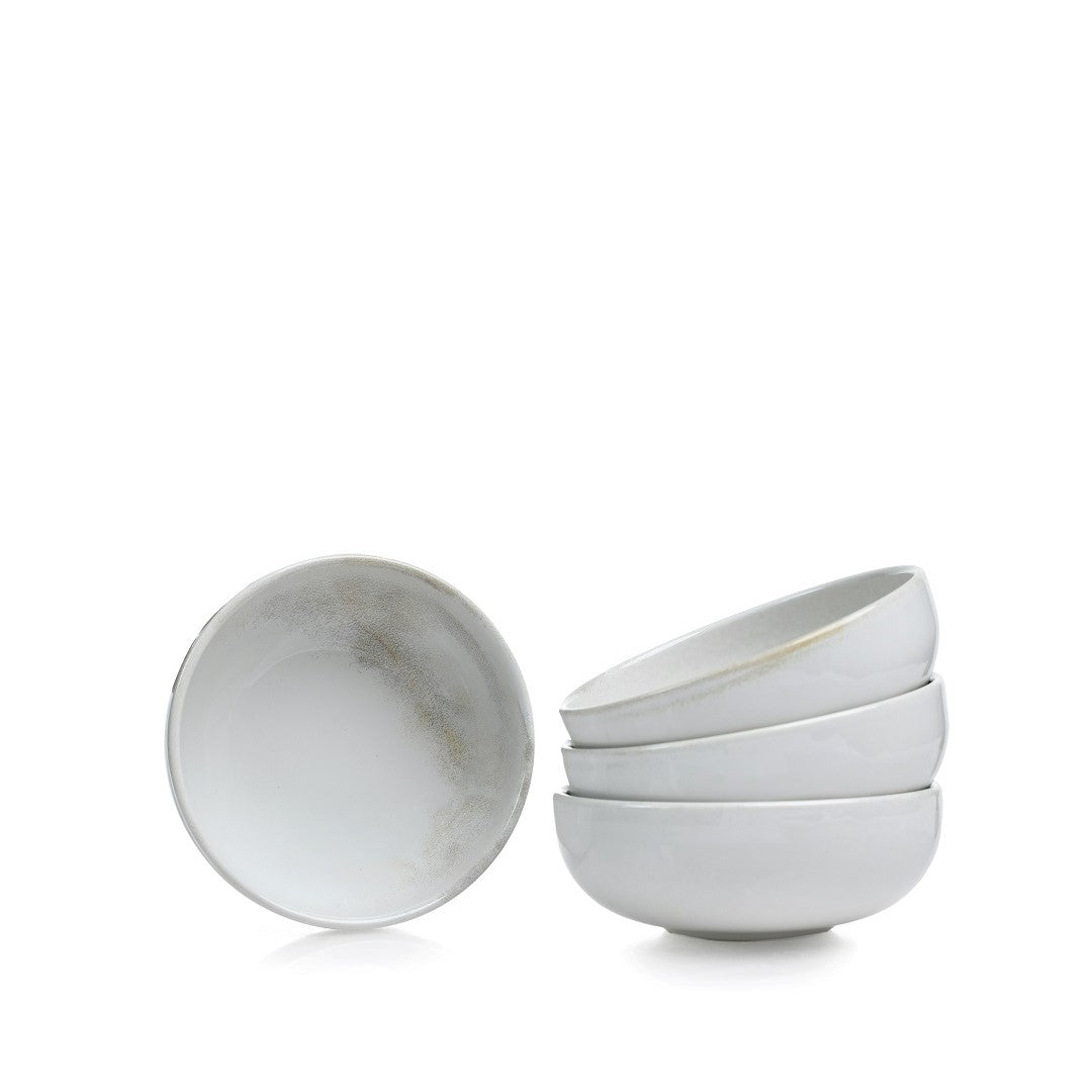 Urban Bowl 12 Cm Set of 4 - Nogal Off White