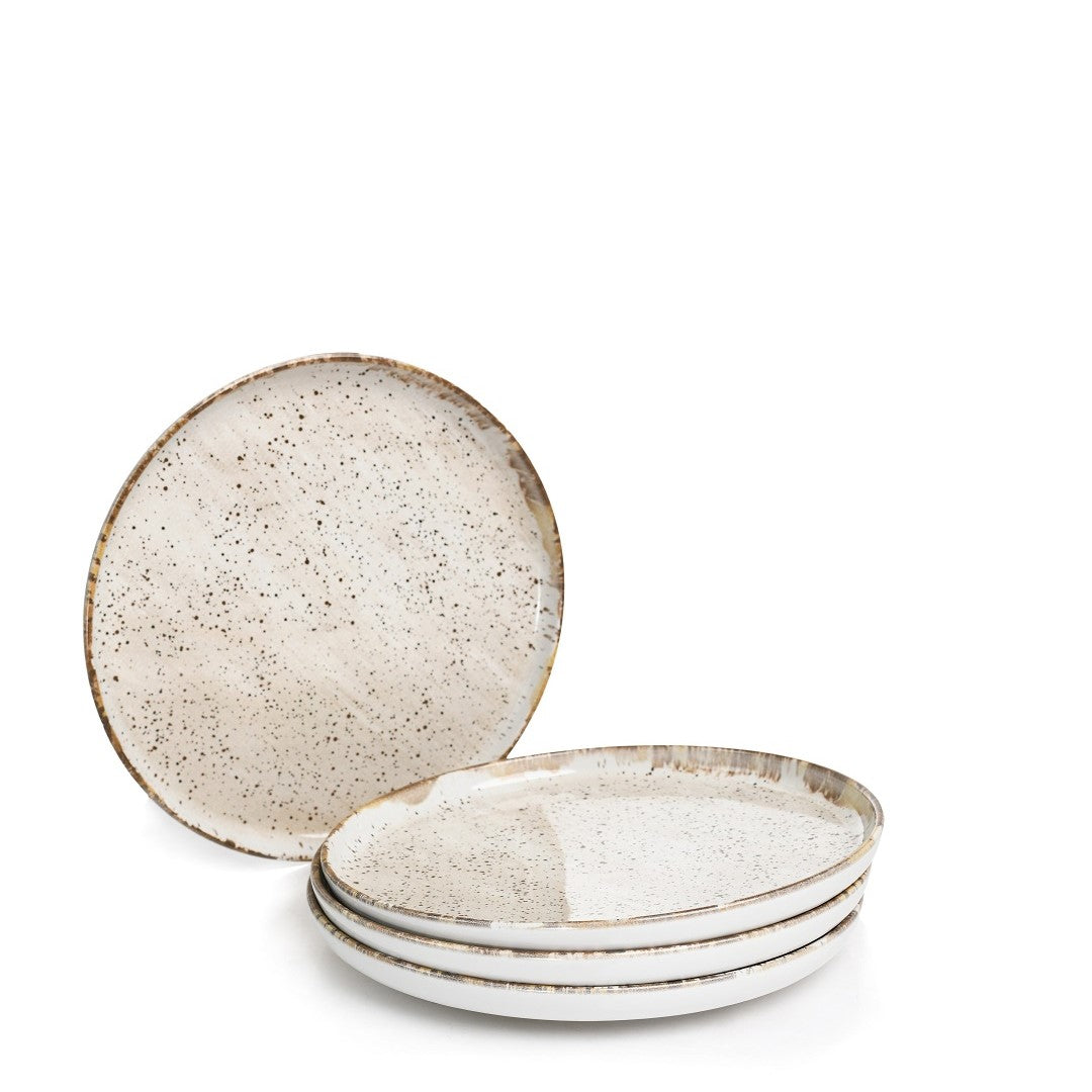 Urban Plate 28 Cm Set of 4 - Quartzo Branco