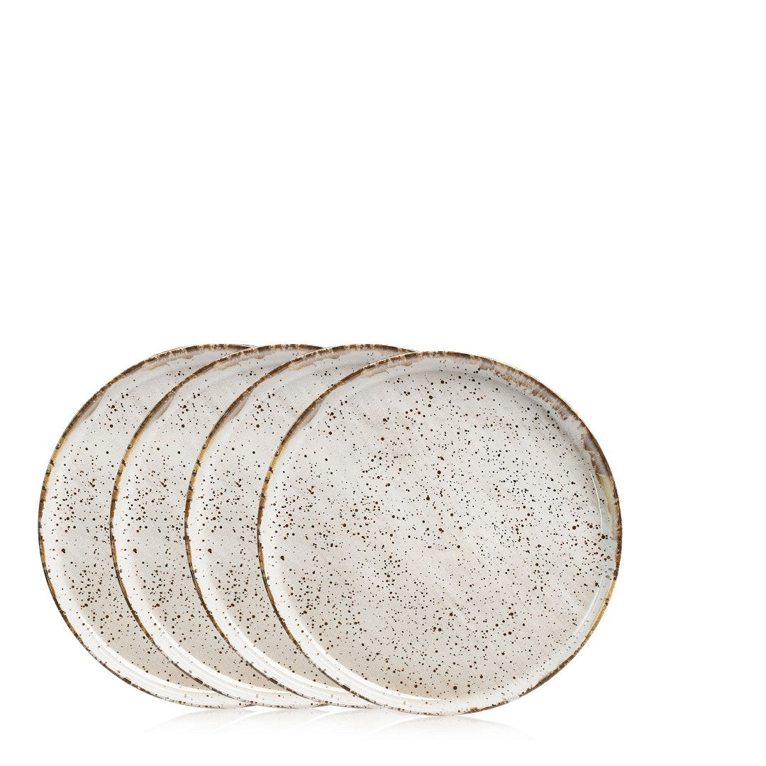 Urban Plate 28 Cm Set of 4 - Quartzo Branco