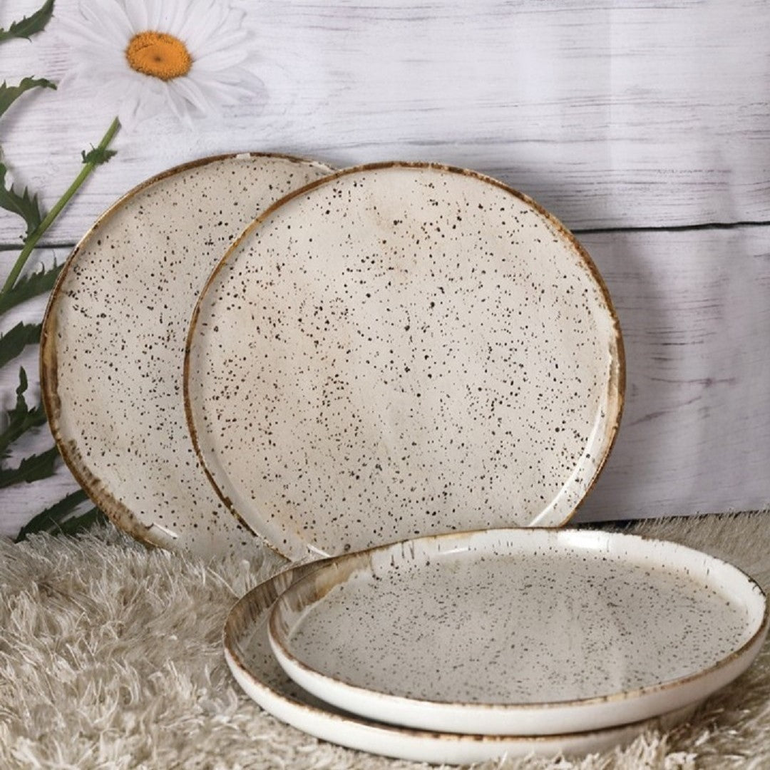 Urban Plate 22 Cm Set of 4 - Quartzo Branco