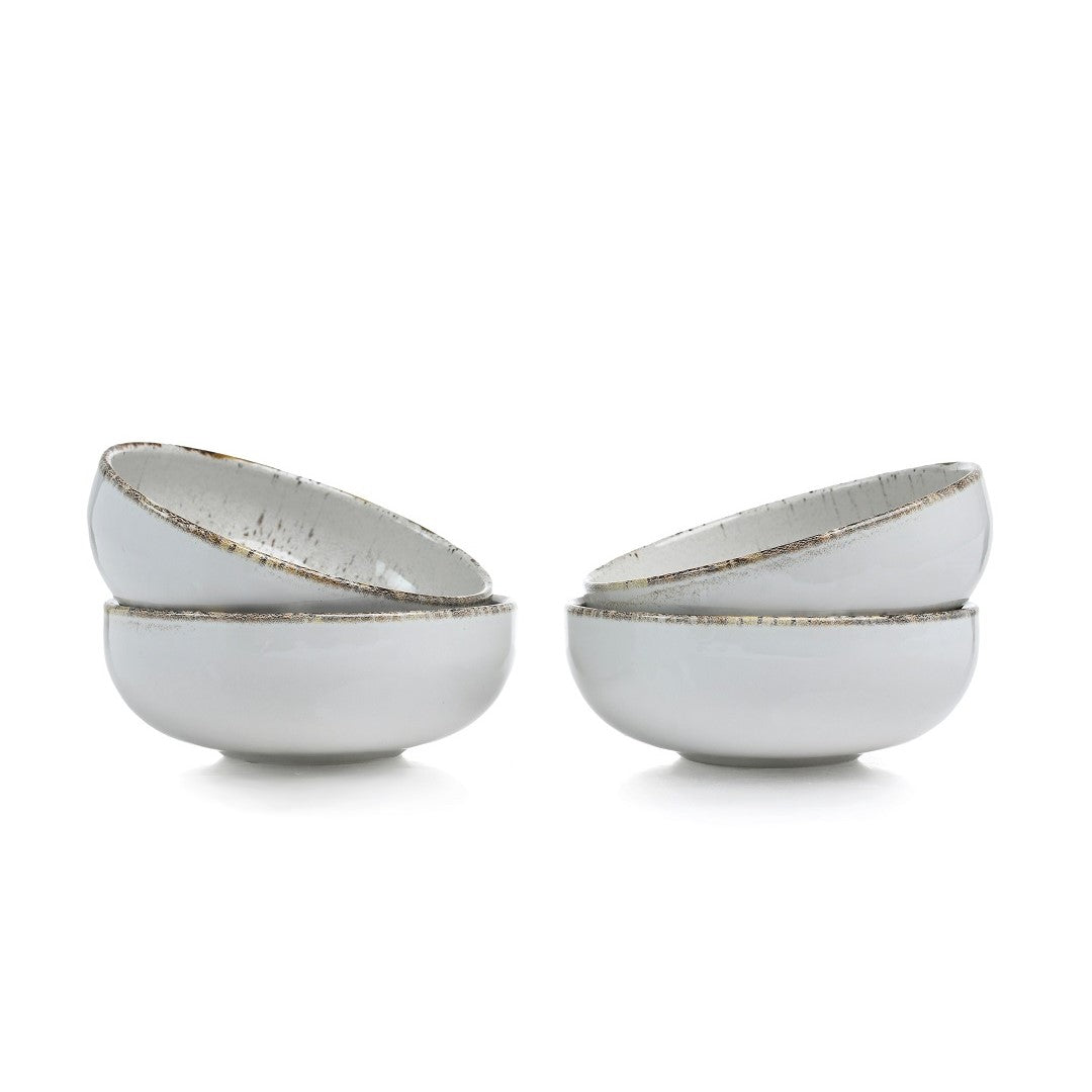 Urban Bowl 12 Cm Set of 4 - Quartzo Branco