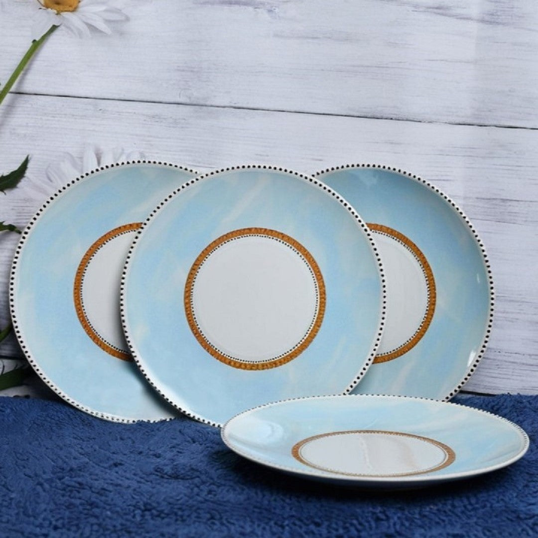Coupe Plate 27 Cm Set of 4 - Abeto Azul