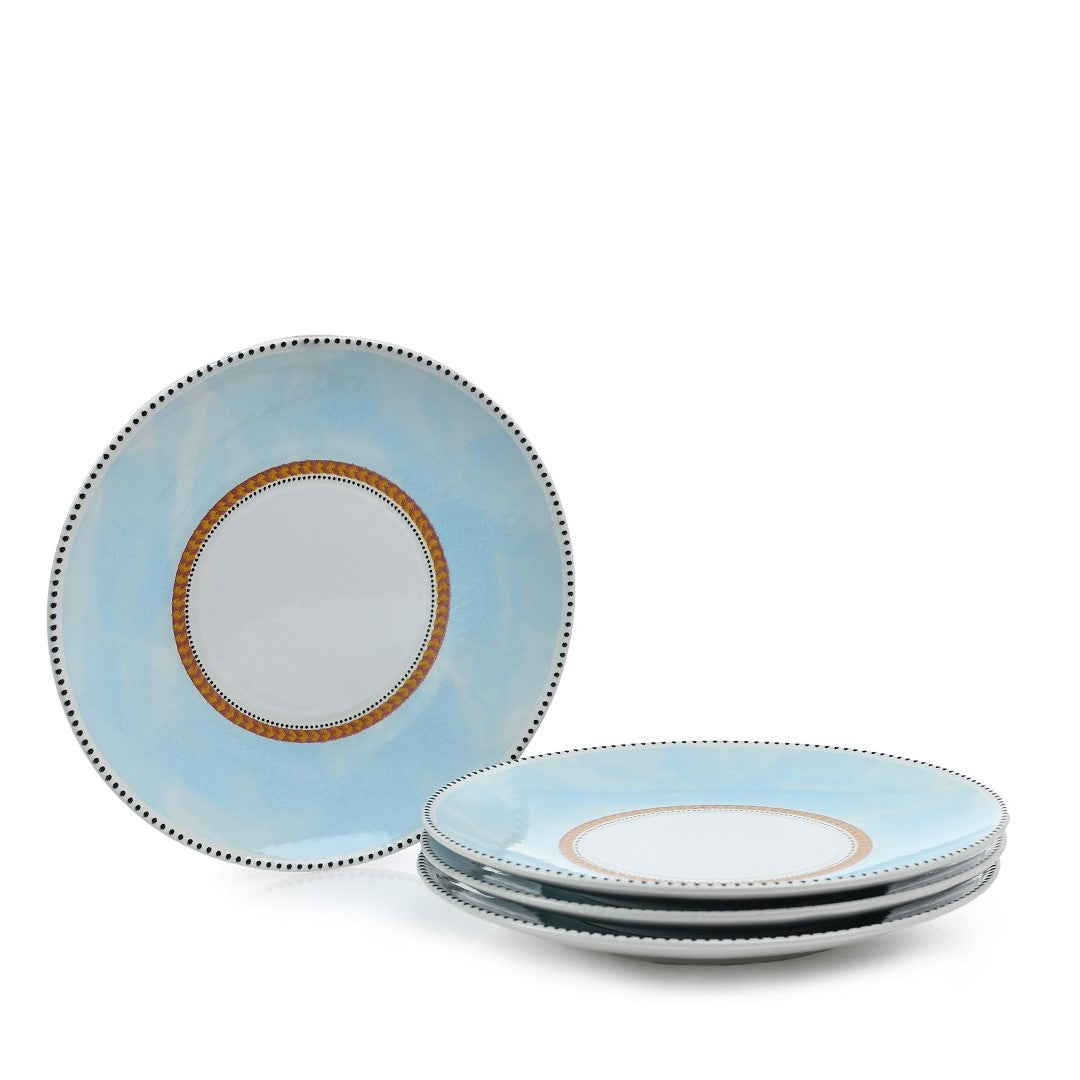 Coupe Plate 27 Cm Set of 4 - Abeto Azul