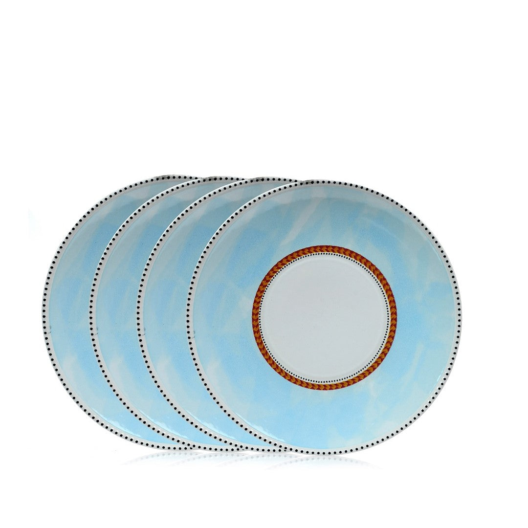 Coupe Plate 27 Cm Set of 4 - Abeto Azul