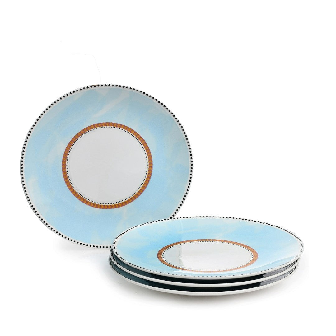 Coupe Plate 21 Cm Set of 4 - Abeto Azul