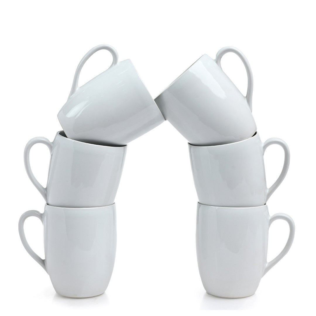 Bullet Mug 11 Set of 6 - Off White