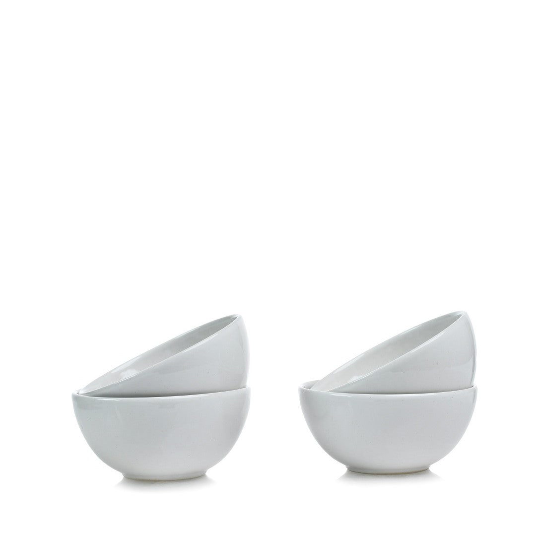 Coupe Bowl 14 Cm Set of 4 - Optic White