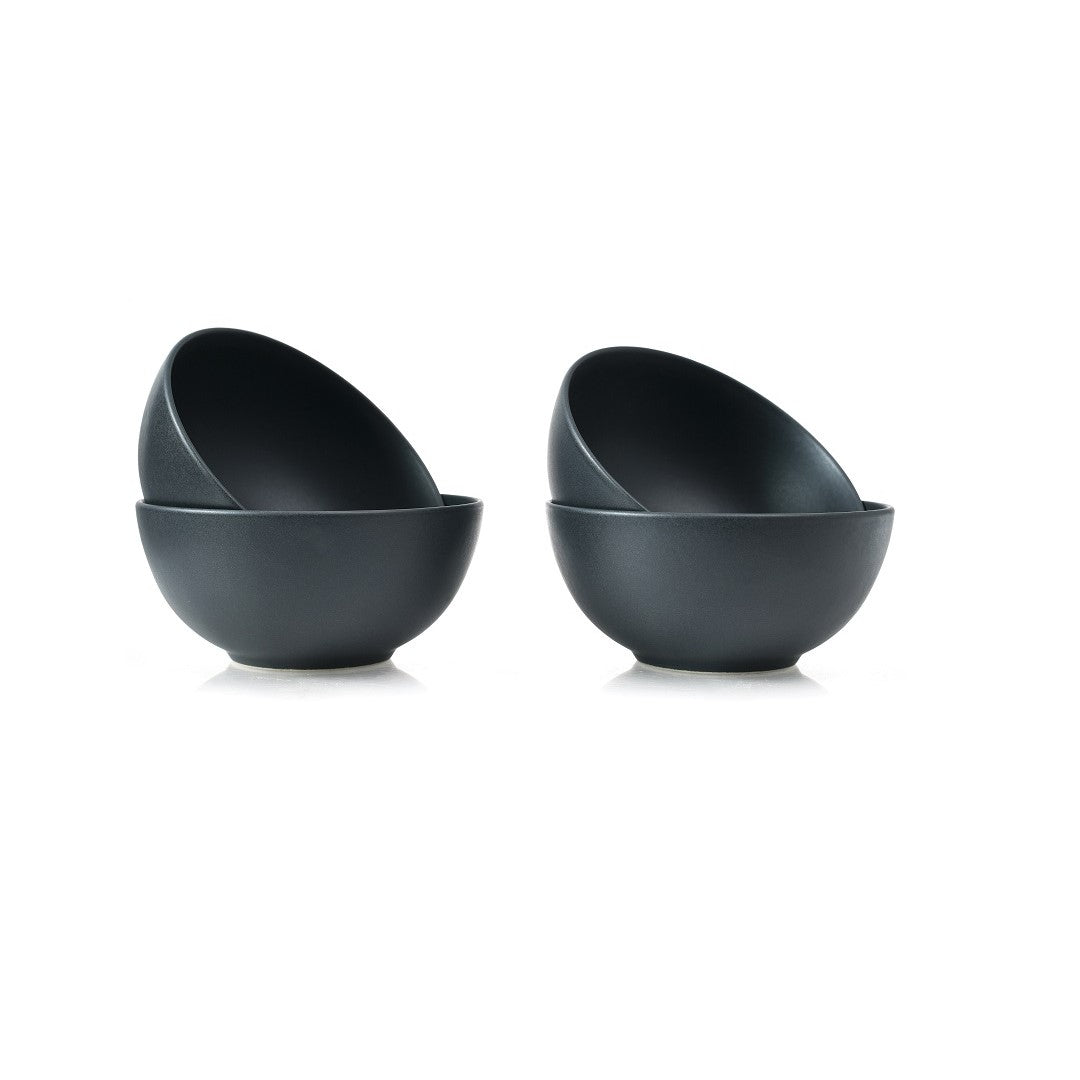 Coupe Bowl 10 Set of 4 - Black Sand