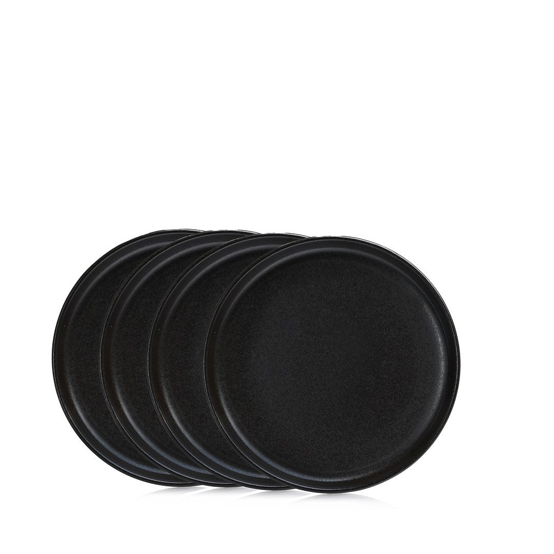 Urban Plate 28 Cm Set of 4 - Brown Metalic