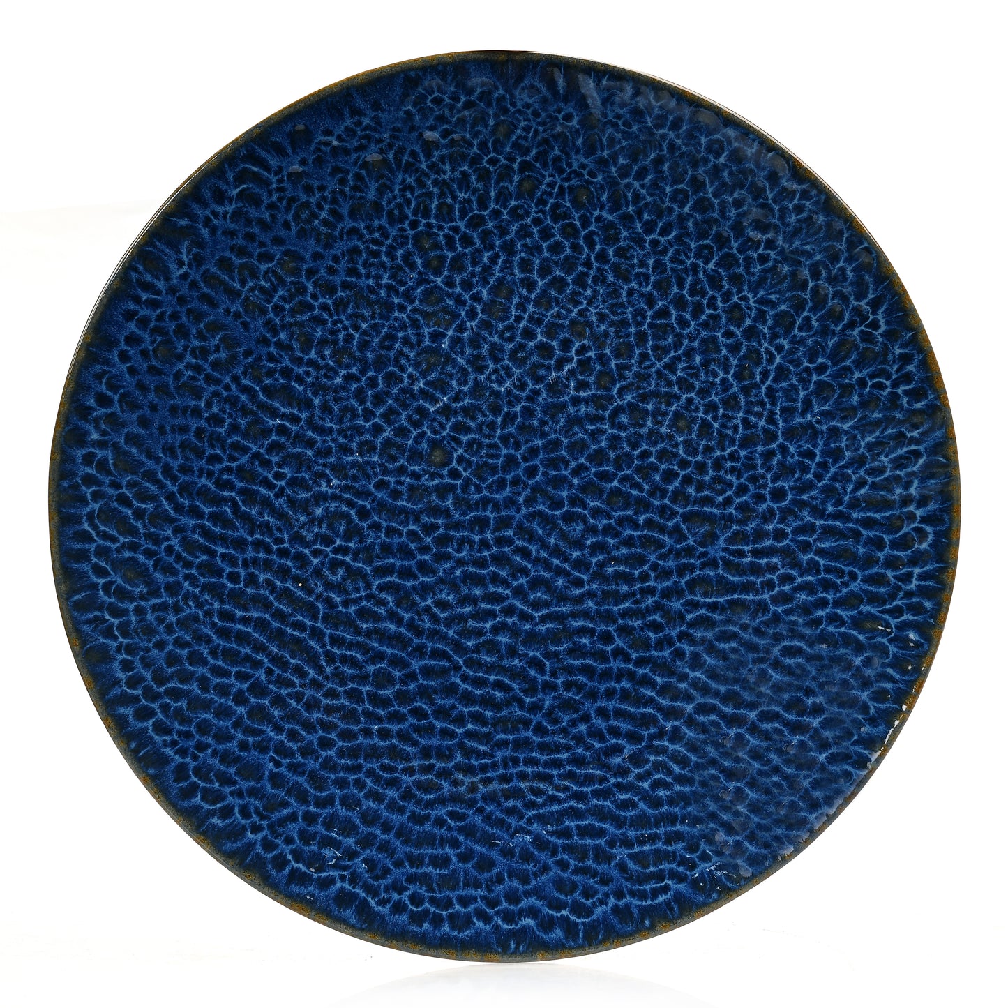 Coupe Plate 21 Cm Set of 4 - Rain Cobalto