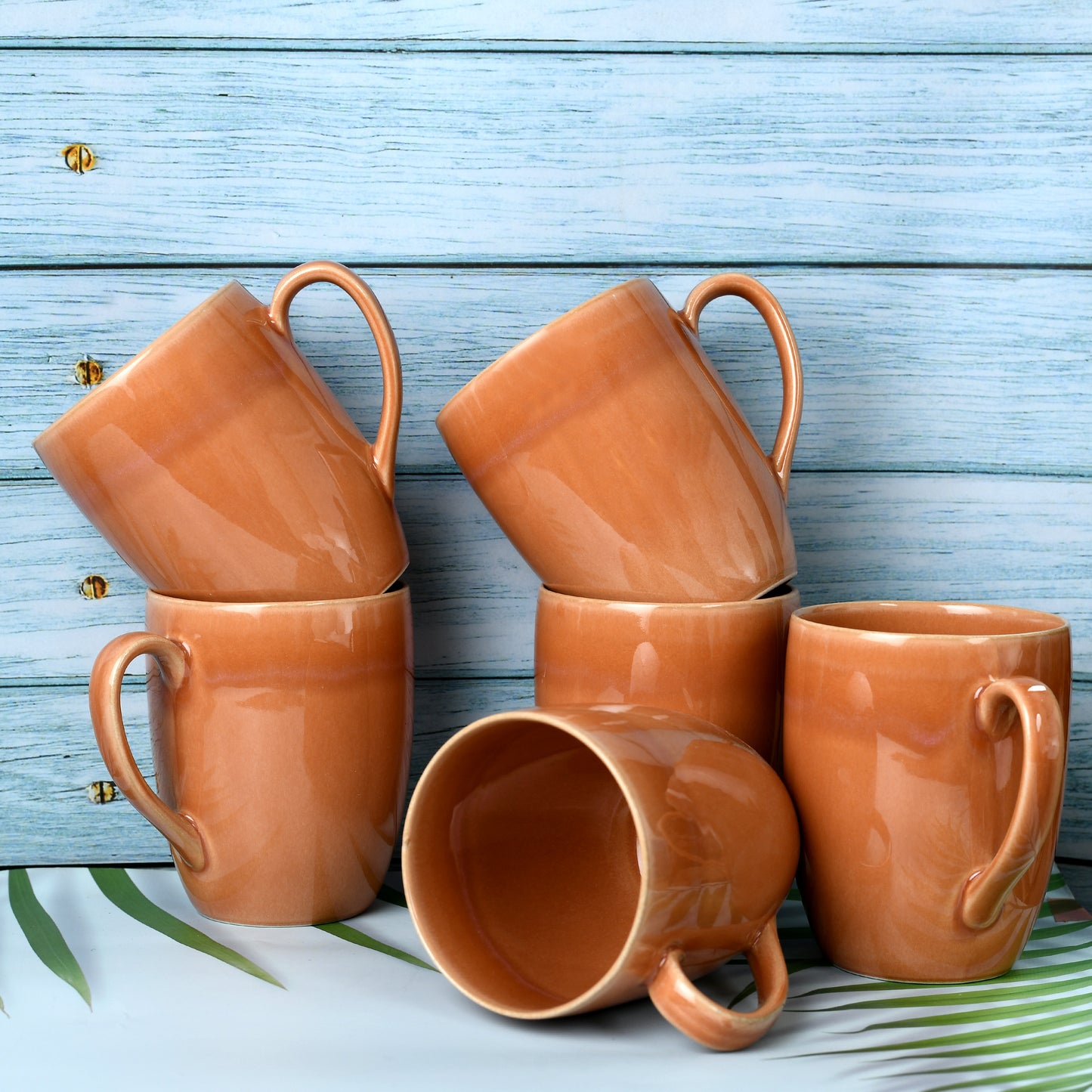 Bullet Mug 11 Set of 6 - CORAL REACTIVE