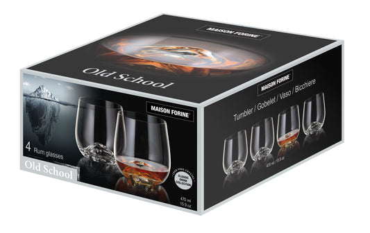 Connoisseur Series Old School Whisky Glasses