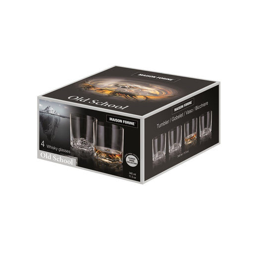 Connoisseur Series Old School Whisky Glasses