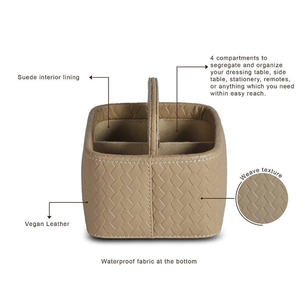 Three Sixty Leather Entwine Multipurpose Caddy