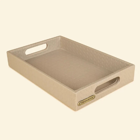 Three Sixty Leather Entwine Small Tray