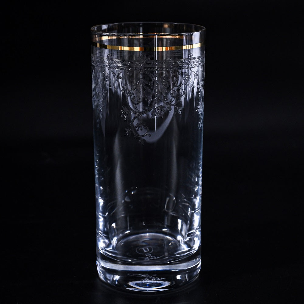 Rona Panto + Gold Rim Long Drink Set'4