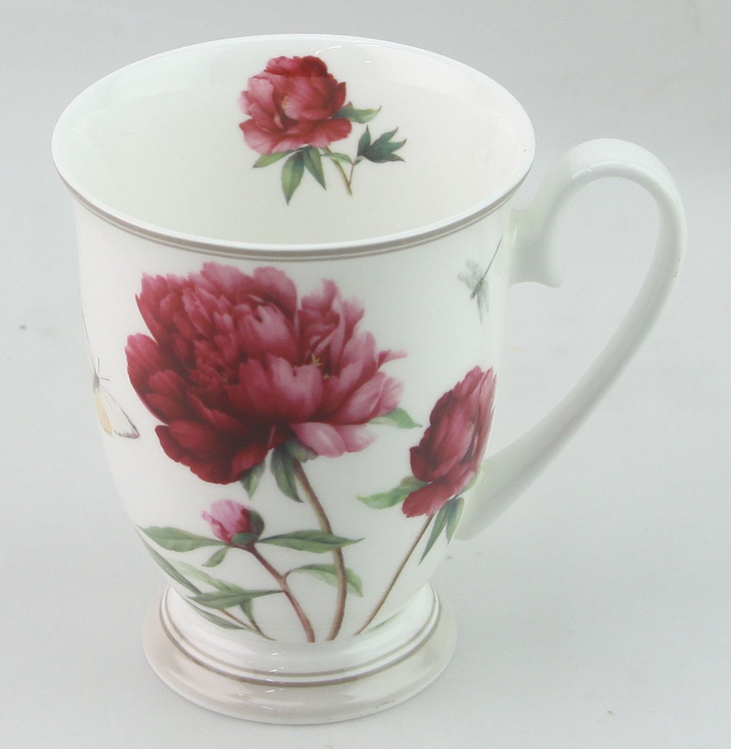 STECHOL RED PEONY Set of 2