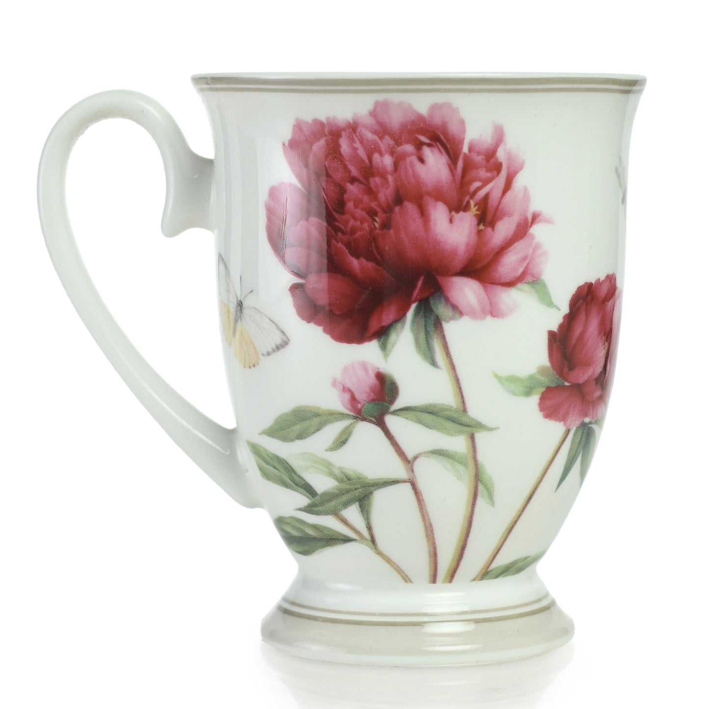 STECHOL RED PEONY Set of 2