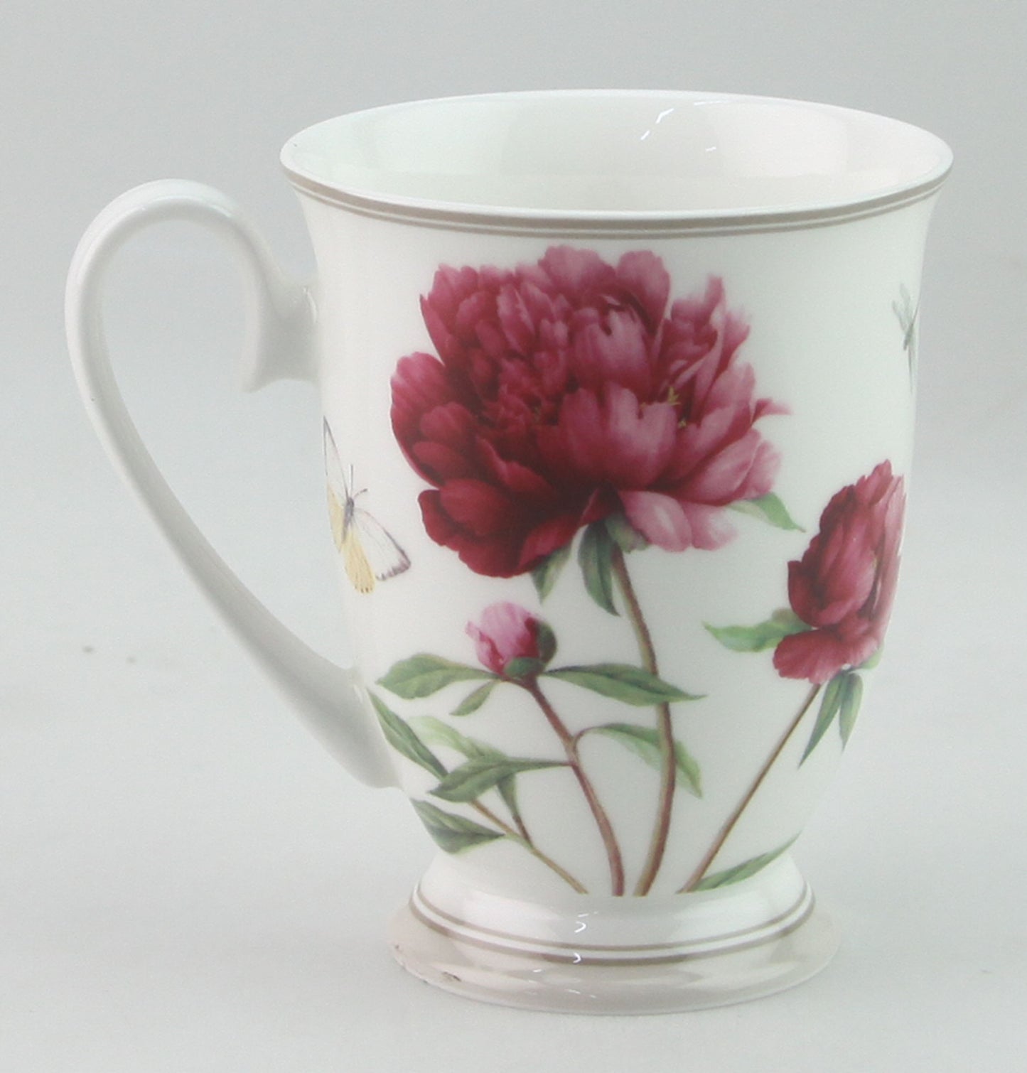 STECHOL RED PEONY Set of 2