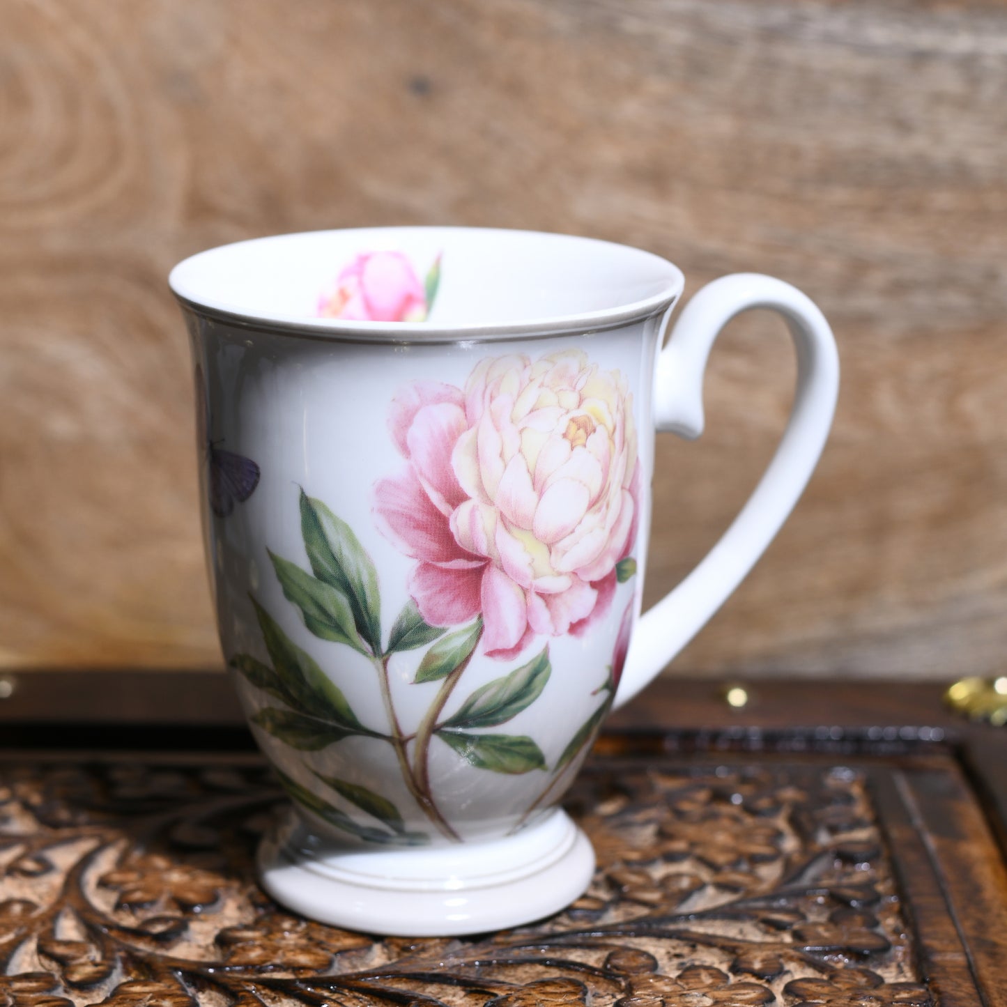 STECHOL LIGHT PINK PEONY Set of 2