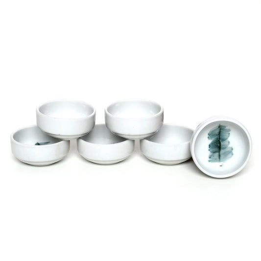Tablejoy Stackable Dip Bowl Set'6 Black