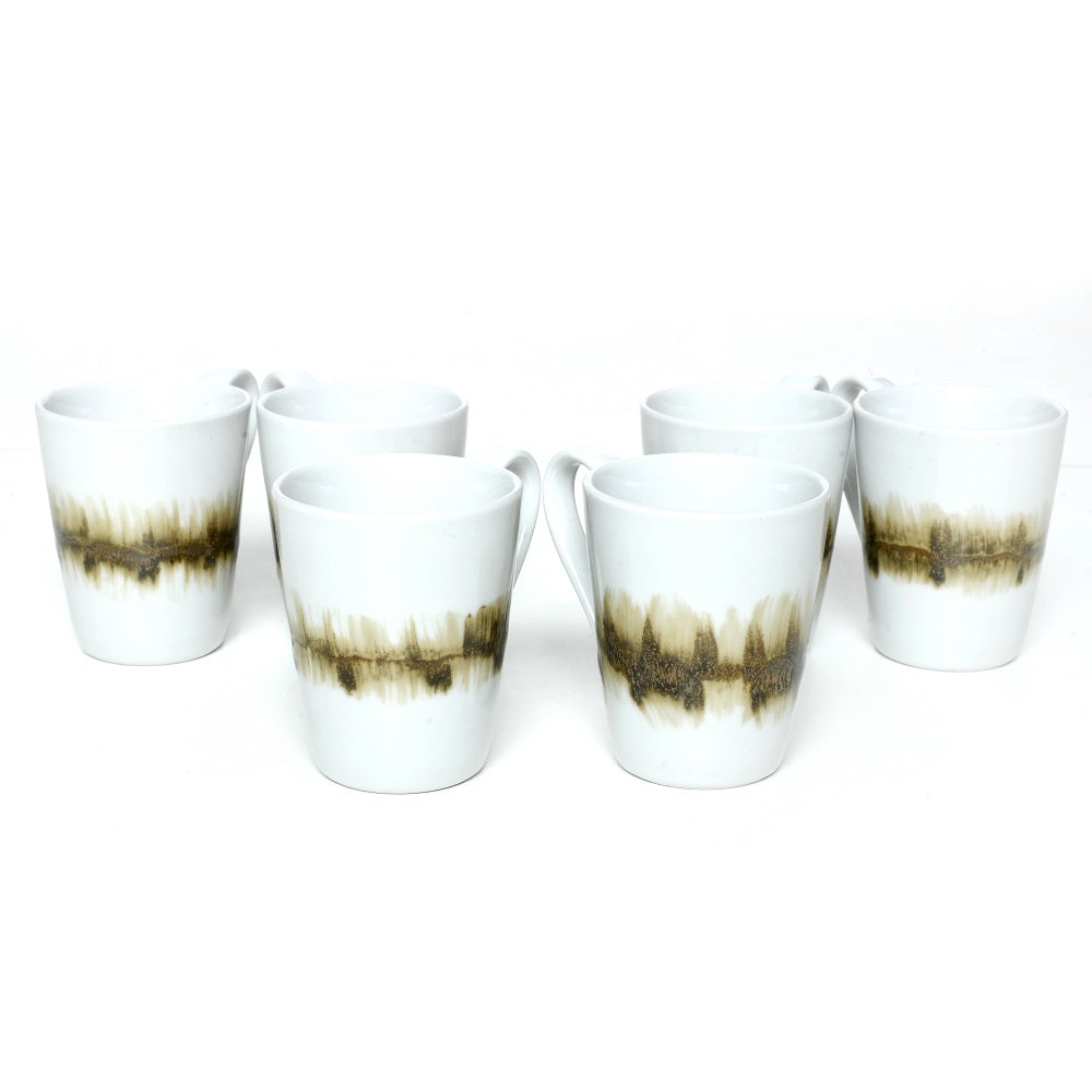 Tablejoy Tea Mugs 6Pcs Set'6 Olv