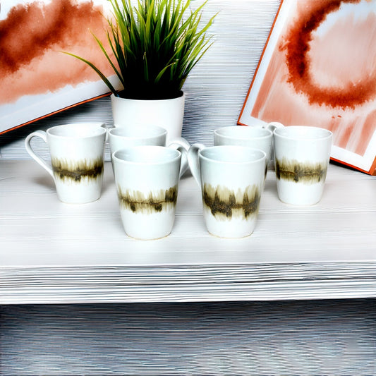 Tablejoy Tea Mugs 6Pcs Set'6 Olv