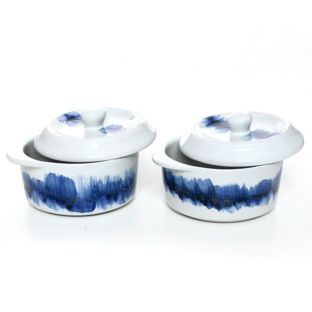 Tablejoy Casserole 480Cc Set'2 Blu