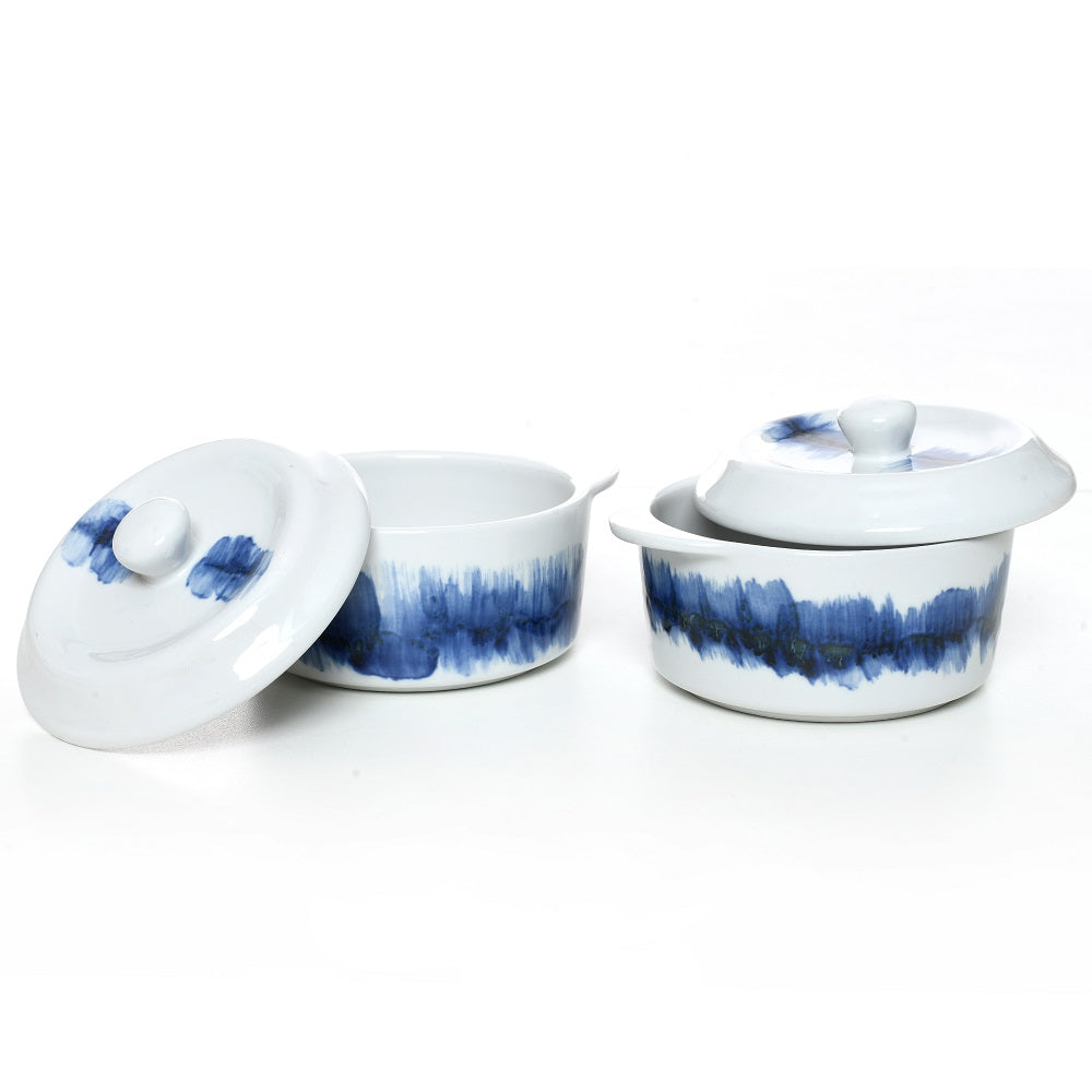 Tablejoy Casserole 480Cc Set'2 Blu