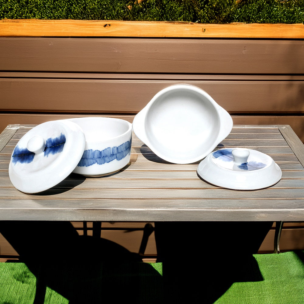 Tablejoy Casserole 260Cc Set'2 Blu