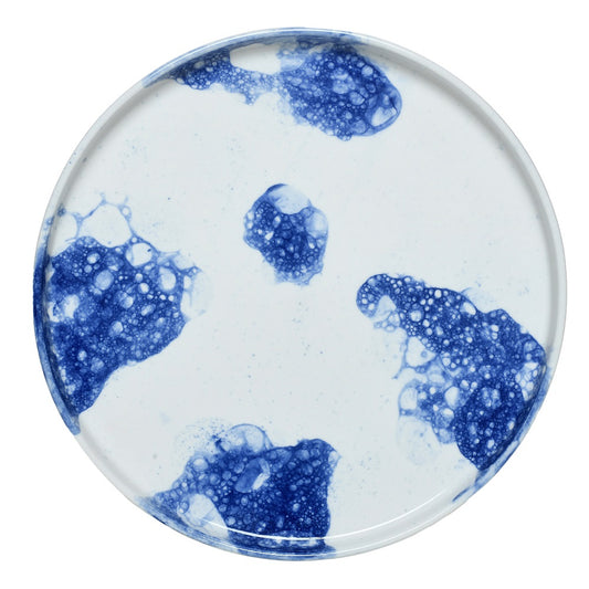 Tablejoy Edged Dinner Plate Set'4 Blu
