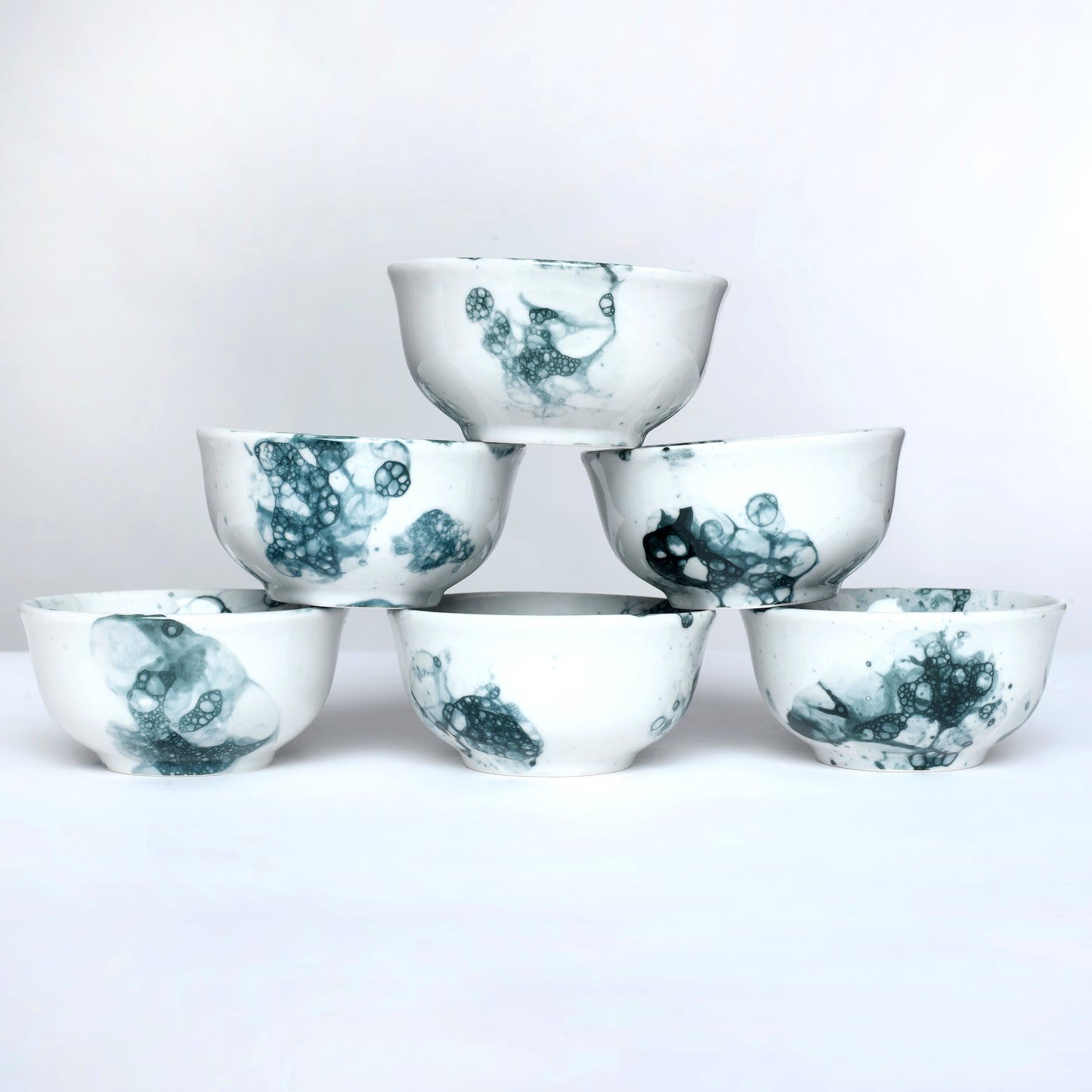 Tablejoy Veg/Curry Bowl Set'6 Blk