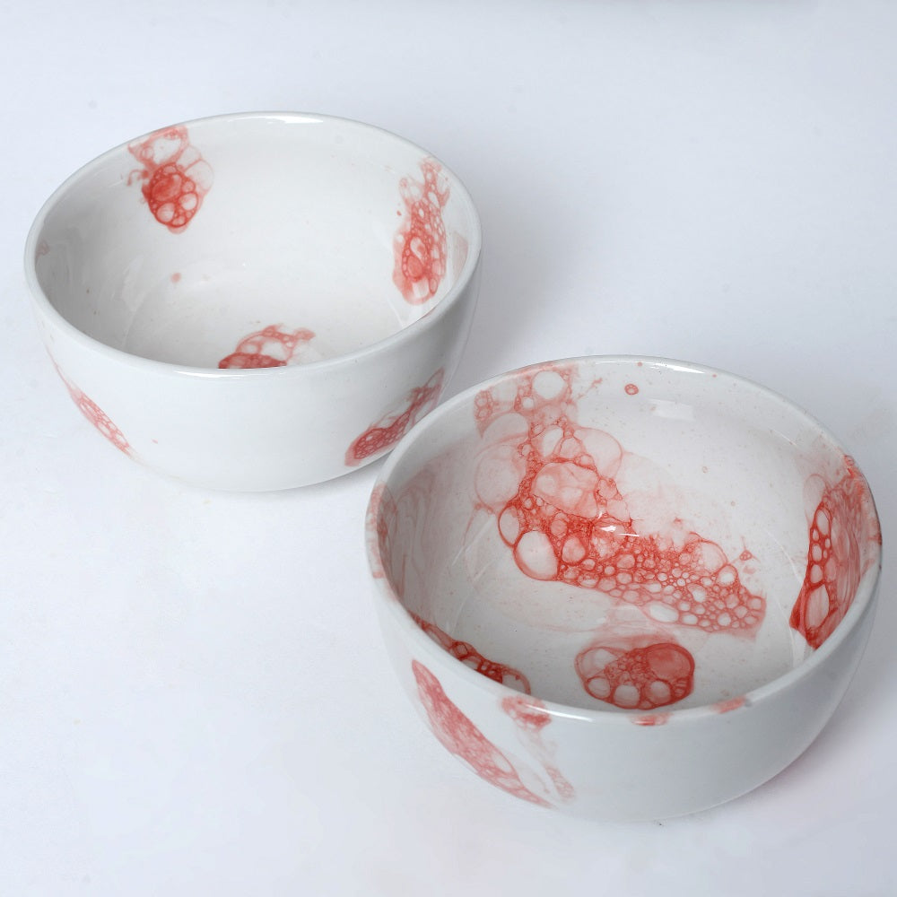 Tablejoy Maggi Bowl Set'2 Red