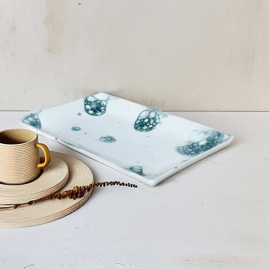 Tablejoy Rect. Serving Platter (S) Set'2 Blk