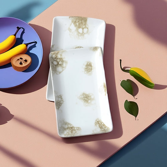 Tablejoy Rect. Serving Platter (S) Set'2 Olv