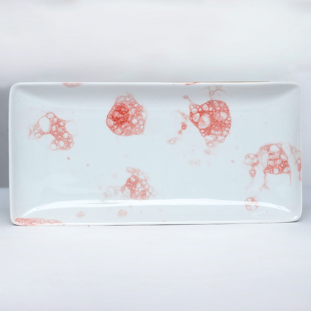 Tablejoy Rect. Serving Platter (B) Set'2 Red