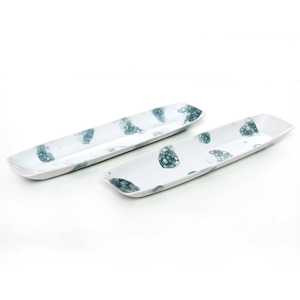 Tablejoy Oval Platter Set'2 Blk