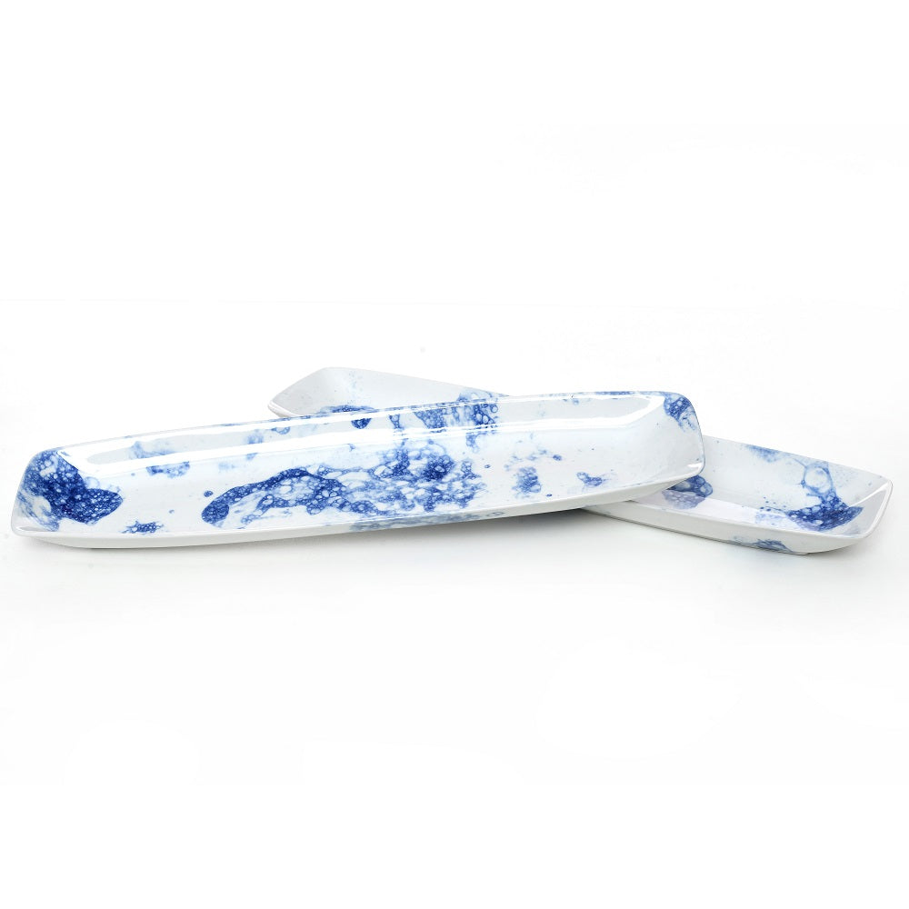 Tablejoy Oval Platter Set'2 Blu