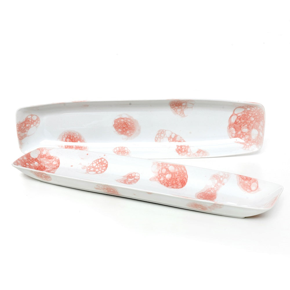 Tablejoy Oval Platter Set'2 Red