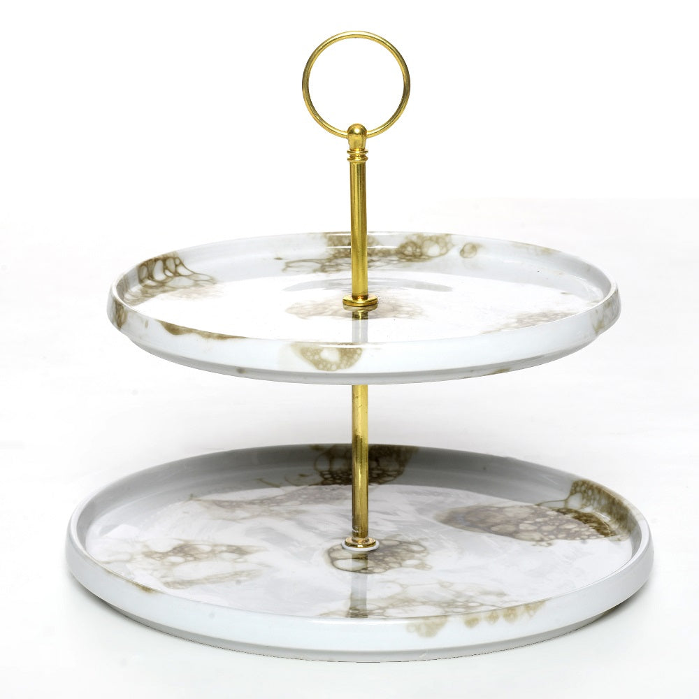 Tablejoy Two Tier Platter Olv