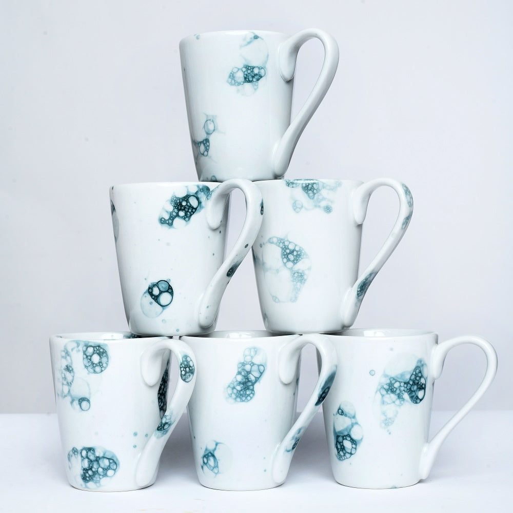 Tablejoy Tea Mugs Set'6 Blk