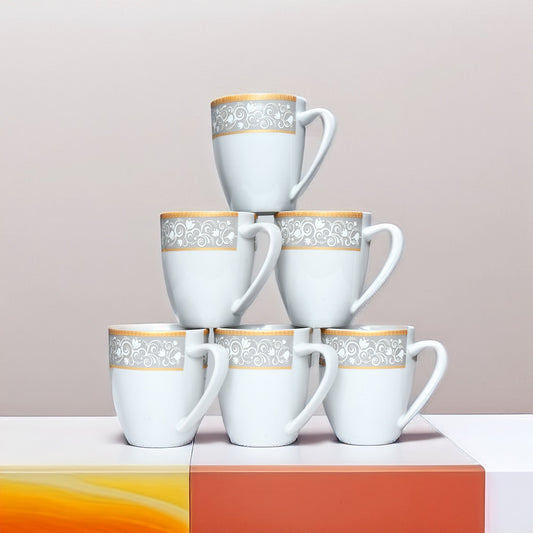 Tablejoy Tea Mugs Ornament-2 Set Of 6