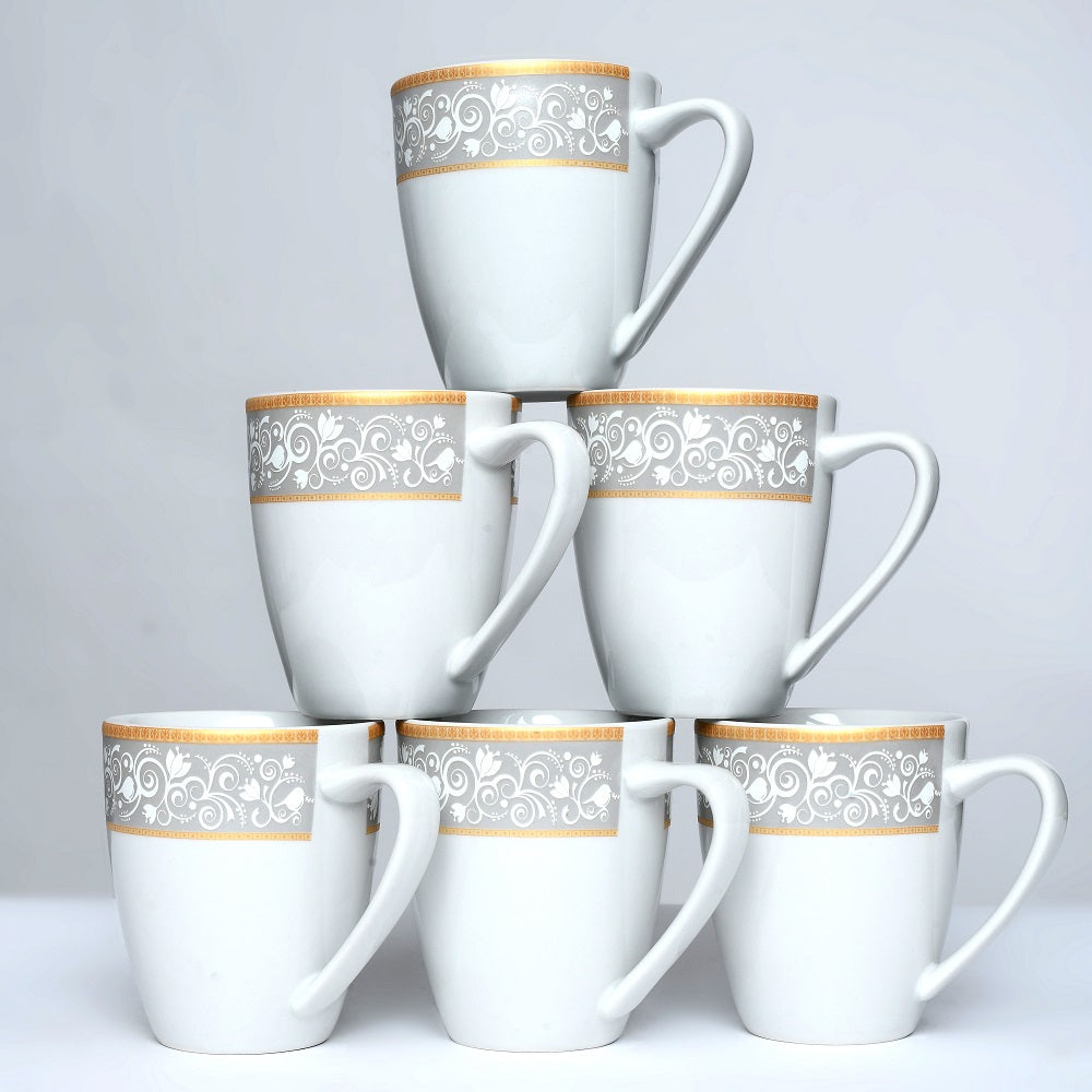 Tablejoy Tea Mugs Ornament-2 Set Of 6