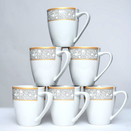 Tablejoy Tea Mugs Ornament-2 Set Of 6