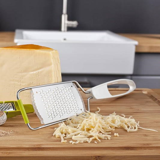 Vacu Vin Tools Kitchen and Nutmeg Grater, White/Green