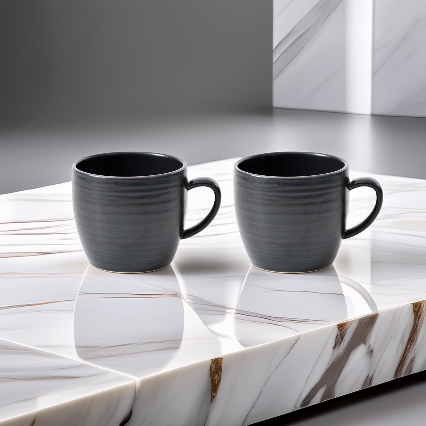 Mesa Crayon 2Cup & 2Saucer Set of 4