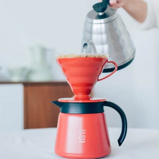 Coffee - Hot Brew Paper Drip - Red
1-4 Cups
Plastic Material