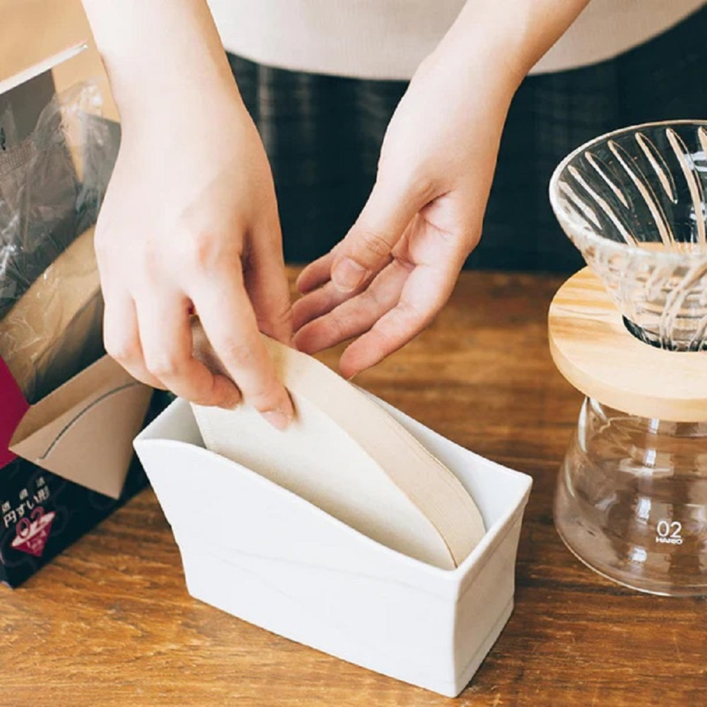 Filter Paper Tray - White